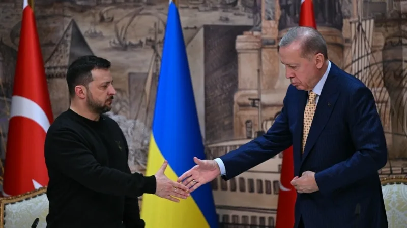 Ukrayna Cumhurbaşkanı Zelenski Türkiye’de