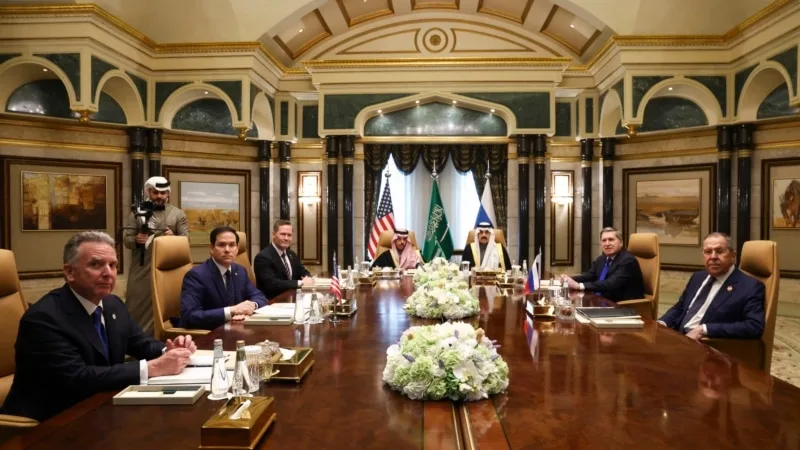 Rubio ile Lavrov Ukrayna savaşına ilişkin görüşmeler için Suudi Arabistan’da biraraya geldi