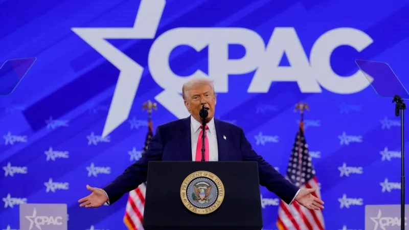 Trump CPAC konuşmasında federal hükümeti daraltma çabalarını övdü, Biden yönetimini eleştirdi
