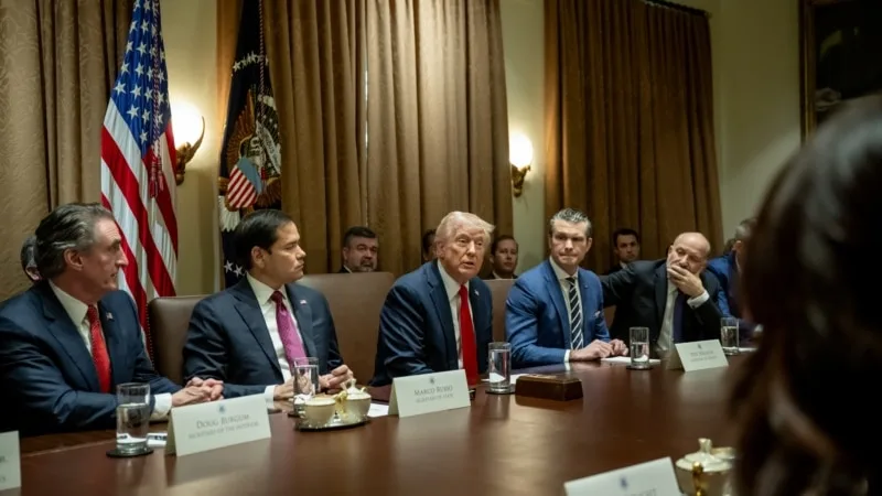 Trump ikinci başkanlık döneminin ilk kabine toplantısını yaptı, toplantıya Elon Musk da katıldı