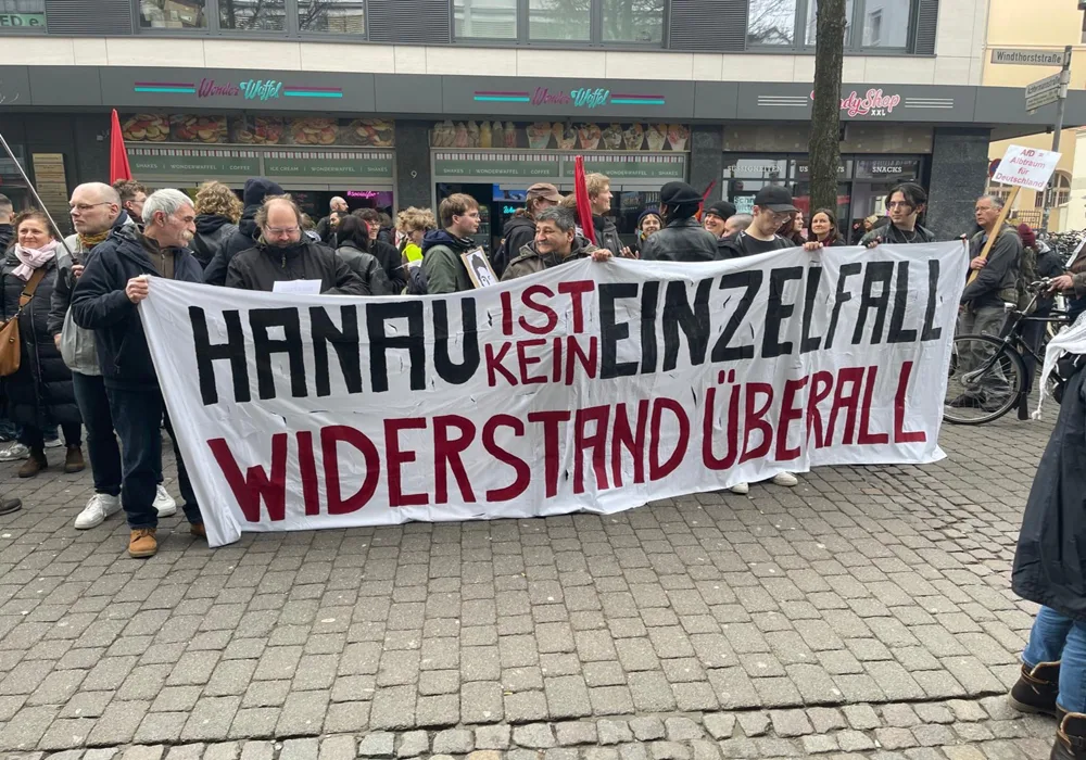 Hanau Irkçı Terör Saldırısının Üzerinden 5 Yıl Geçti: Münster’de Protestolarla Anıldı