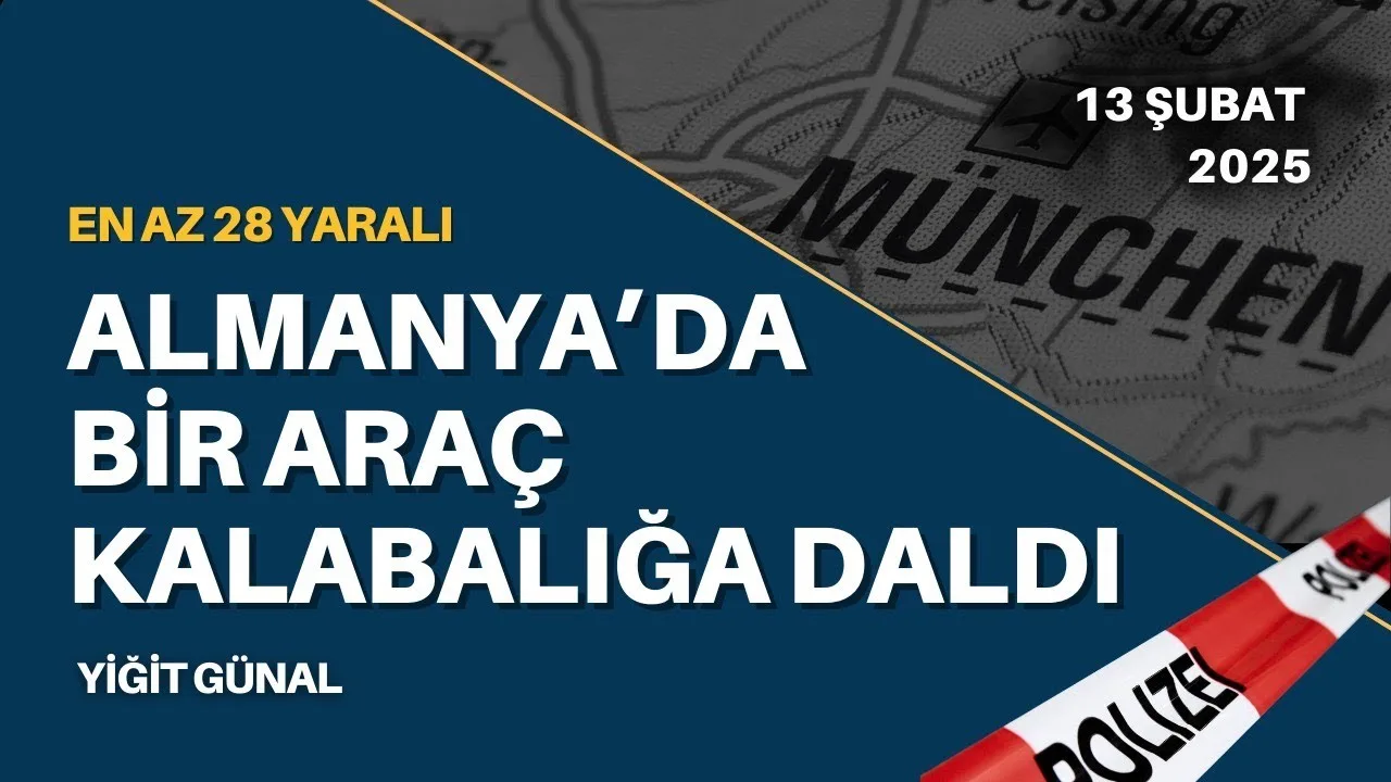 Almanya’da bir araç kalabalığa daldı!