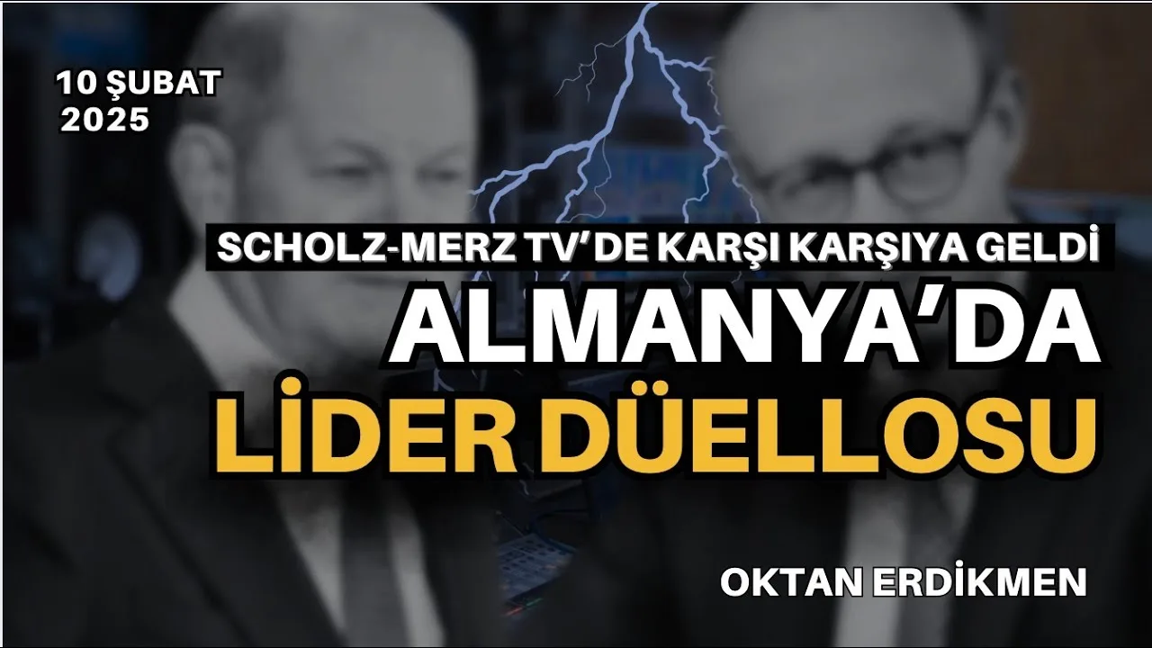 Almanya’da liderler düellosu