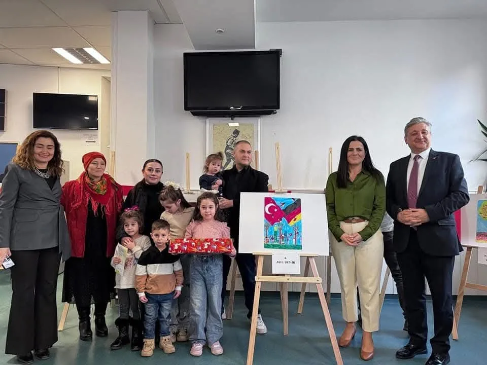 Türk-Alman İş Birliği ve Dostluğu Resim Yarışması Ödülleri Sahiplerini Buldu