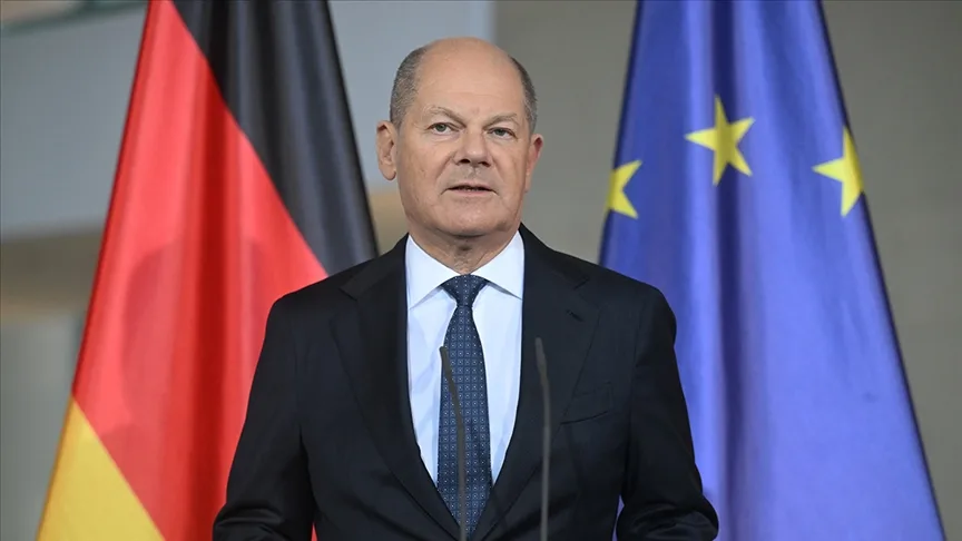 Almanya Başbakanı Scholz’dan ABD’nin AB’ye olası ek gümrük vergisine tepki
