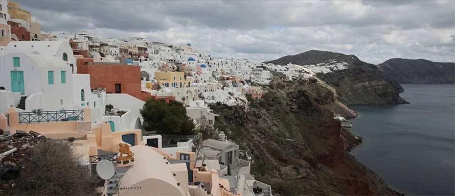 Yunanistan, Santorini Adası’nda depreme hazırlık amacıyla liman inşa edecek