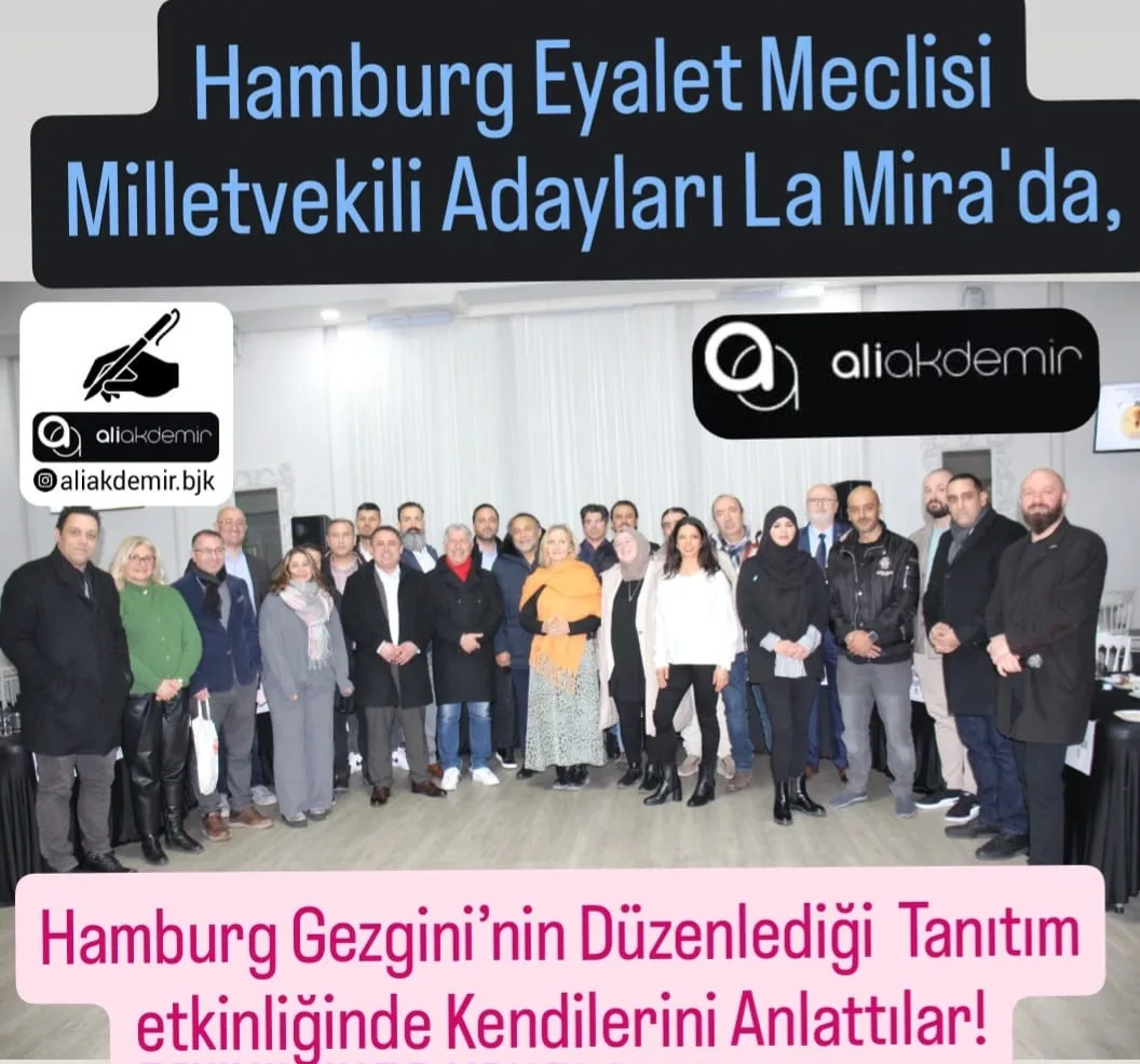 Hamburg’da 2 Mart 2025 Seçimleri Öncesinde Büyük Buluşma!