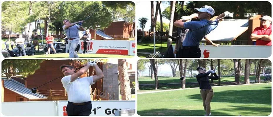 31. Golf Mad Pro-Am Golf Turnuvası Antalya’da başladı