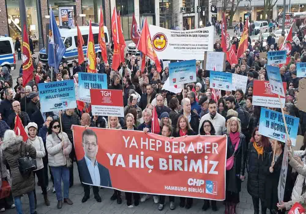 Hamburg’dan Ekrem İmamoğlu’na Büyük Destek!