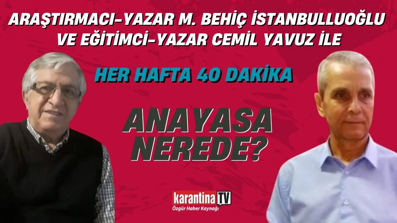 Anayasa nerede?