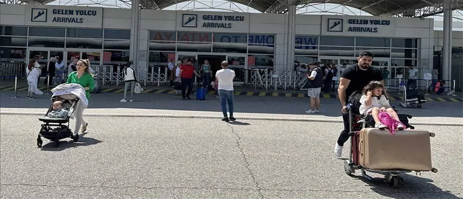 Antalya Havalimanı şubatta 908 bin 822 yolcuya hizmet verdi