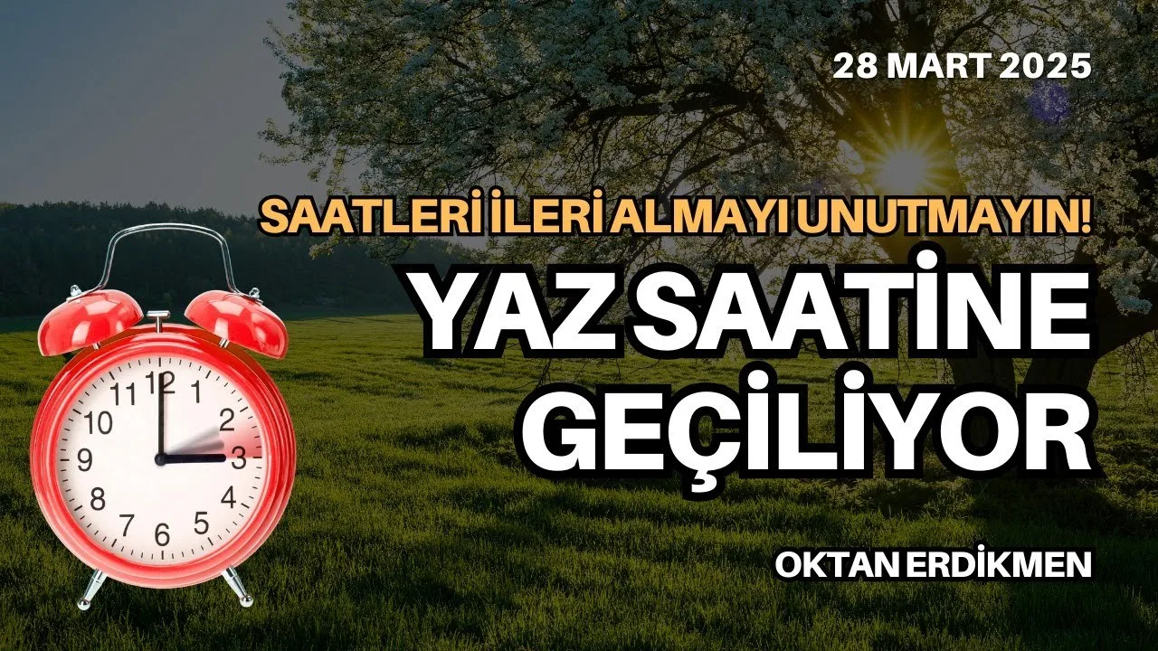 Avrupa’da saatler ileri alınacak