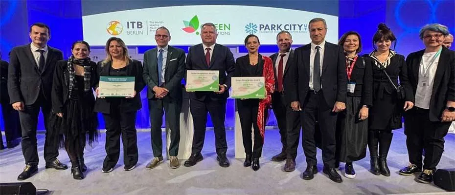 Efes Selçuk’a ITB`de Green Destination ödülü