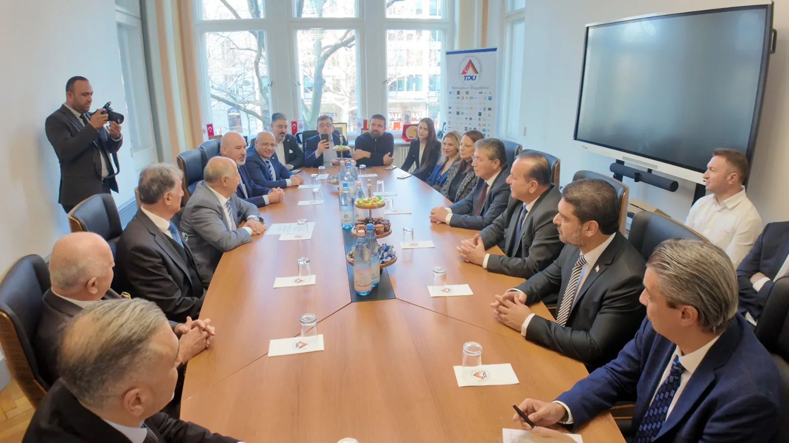 KKTC Heyeti, TDU’yu Ziyaret Etti