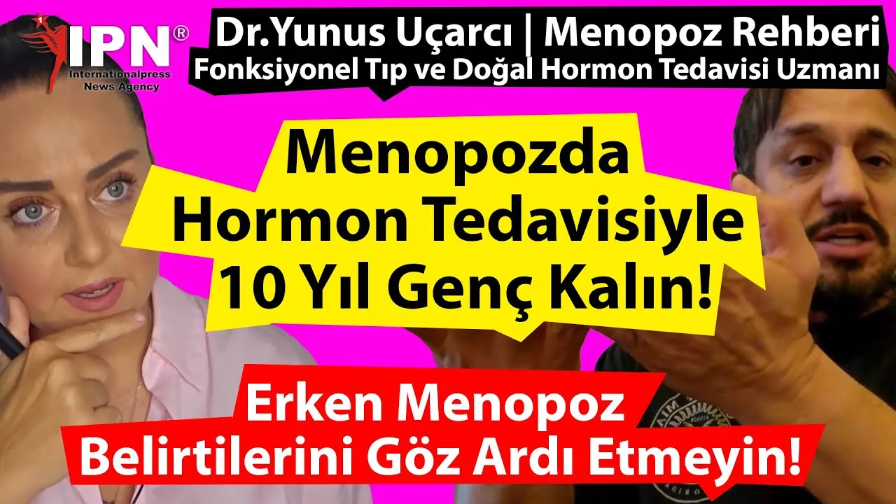 Menopozda Hormon Tedavisiyle 10 Yıl Genç Kalın!