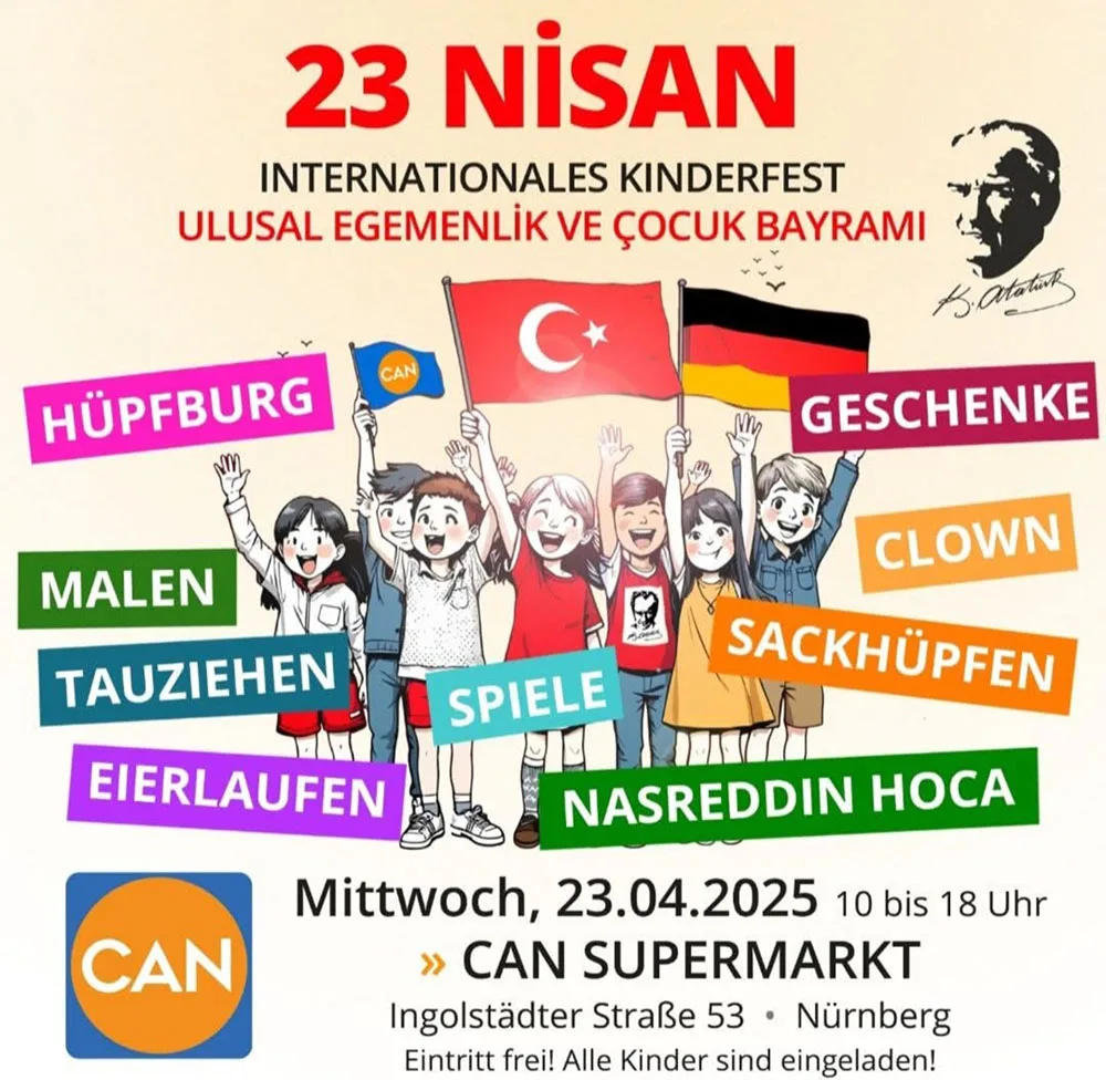 Can Süpermarketten 23 Nisan Eğlencesi