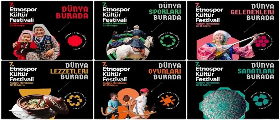 7. Etnospor Kültür Festivali, 22-25 Mayıs’ta İstanbul’da yapılacak