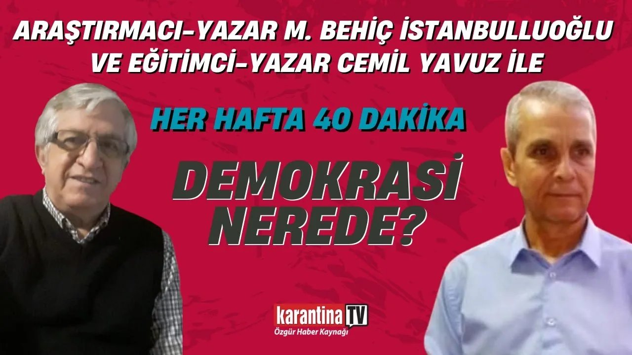 Demokrasi nerede?