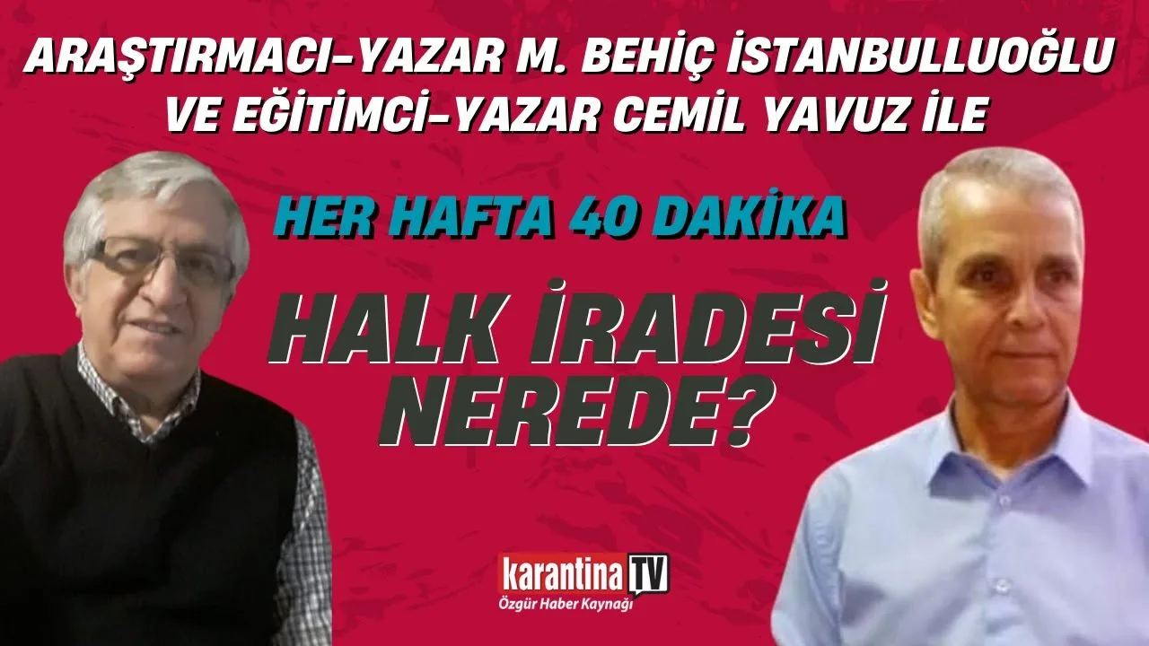Halk iradesi nerede?
