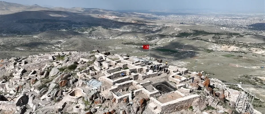 Konya’daki Gevele Kalesi turizme kazandırılacak
