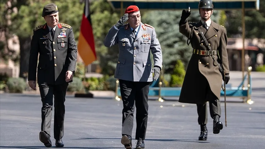 Genelkurmay Başkanı Orgeneral Gürak, Alman mevkidaşı Orgeneral Breuer ile görüştü