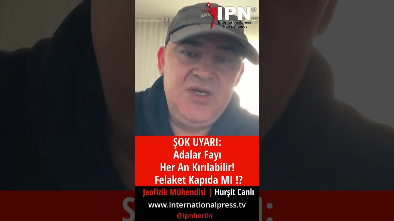 ŞOK UYARI Adalar Fayı Her An Kırılabilir!