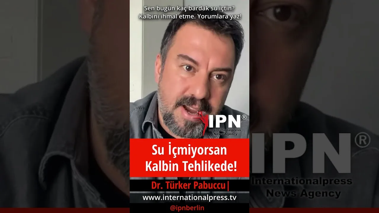 Su İçmiyorsan Kalbin Tehlikede!