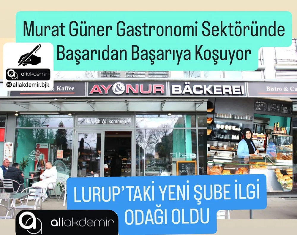 Murat Güner Gastronomi Sektöründe Başarıdan Başarıya Koşuyor