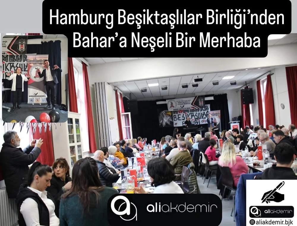 Hamburg Beşiktaşlılar Birliği’nden Bahar’a Neşeli Bir Merhaba