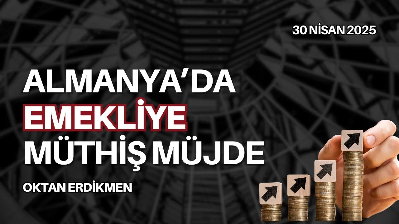 Almanya’da emekliye müthiş müjde