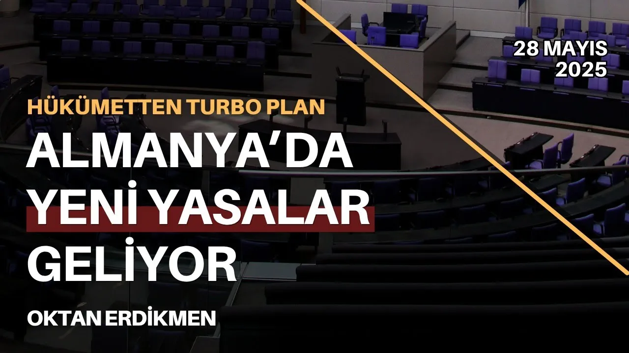 Almanya’da turbo plan: Yeni yasalar geliyor