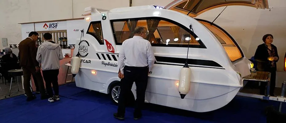 Amasya Üretimi ‘Yüzen Karavan’a Yurt Dışından Yoğun İlgi