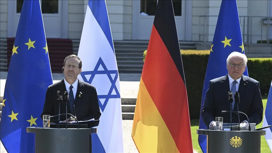 İsrail Cumhurbaşkanı Isaac Herzog Berlin’de