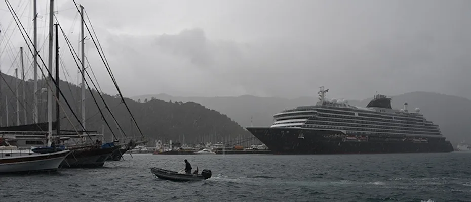 Marmaris’e Explora I kruvaziyeriyle 590 yolcu geldi
