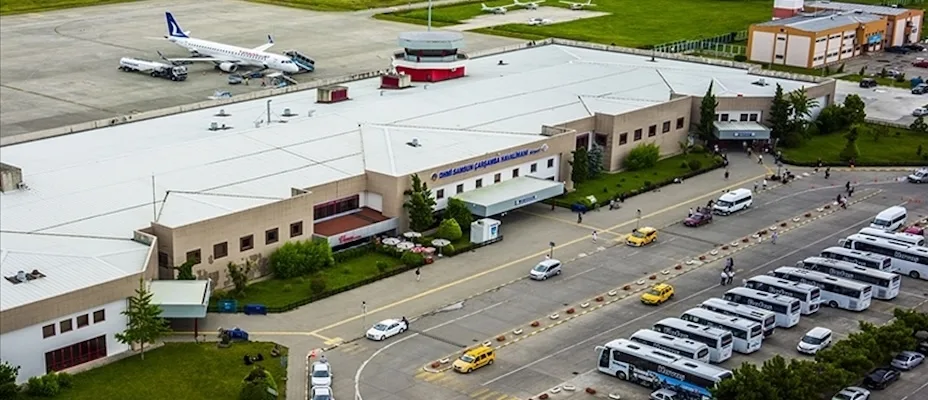 Samsun Çarşamba Havalimanı 5 ayda 579 bin 770 yolcuya hizmet verdi