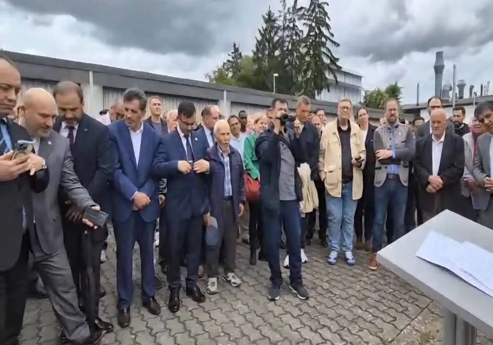  Erlangen’de Sultan-Ahmet Camii temeli atıldı