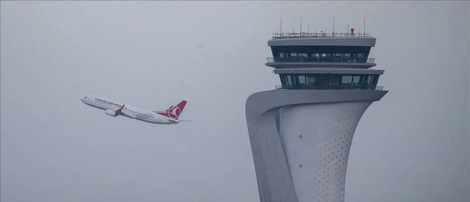 Türk hava sahasında günlük transit uçuş ve uçak trafiğinde rekor kırıldı