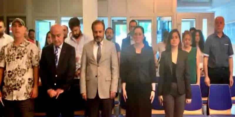 Nürnberg Başkonsolosluk binasında 15 Temmuz etkinliği