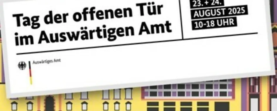 Almanya Dışişleri Bakanlığı’nda “Açık Kapı Günü” Gazze Protestosuna Sahne Oldu