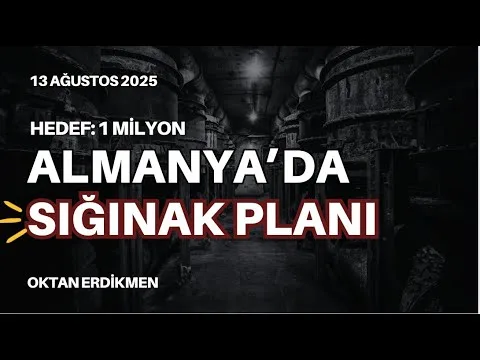 Almanya 1 milyon sığınak yapacak