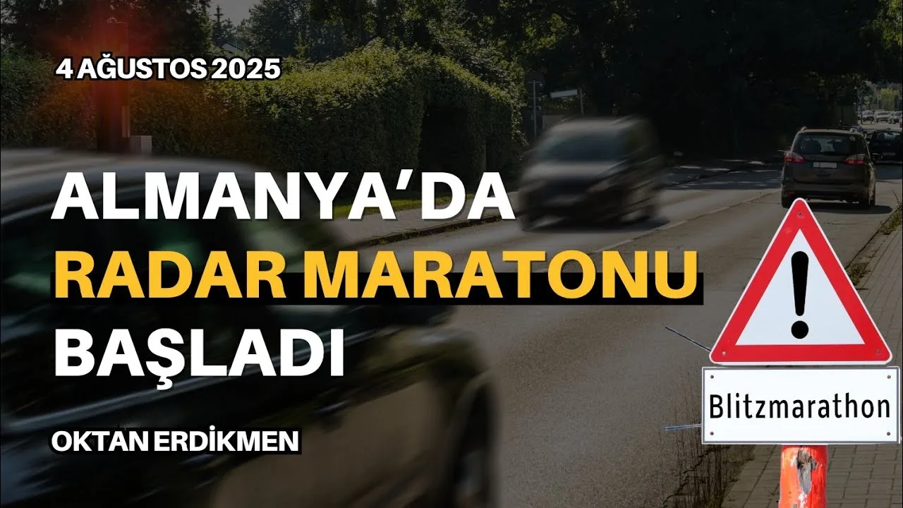 Almanya’da radar maratonu başladı