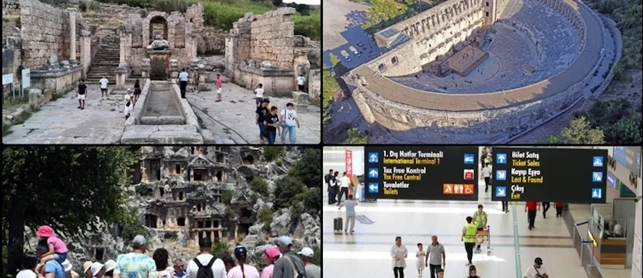 Antalya’da günlük ziyaretçi girişinde tüm zamanların rekoru kırıldı