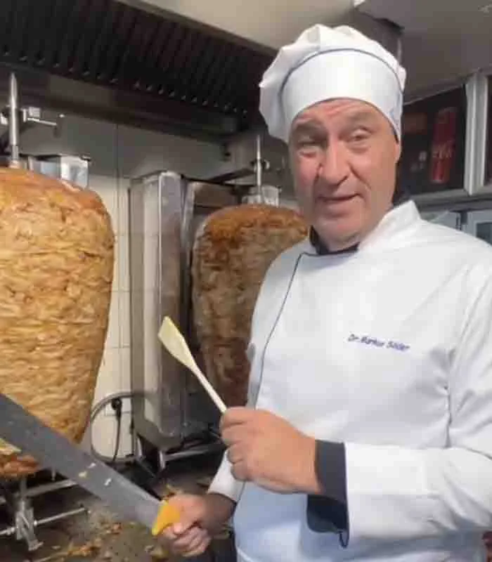 Markus Söder “Söder Kebab” Markasıyla Döner Dünyasında