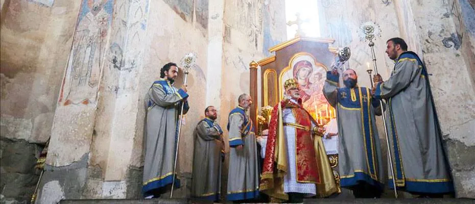 Akdamar Kilisesi’nde yapılan 13ncü ayin tamamlandı