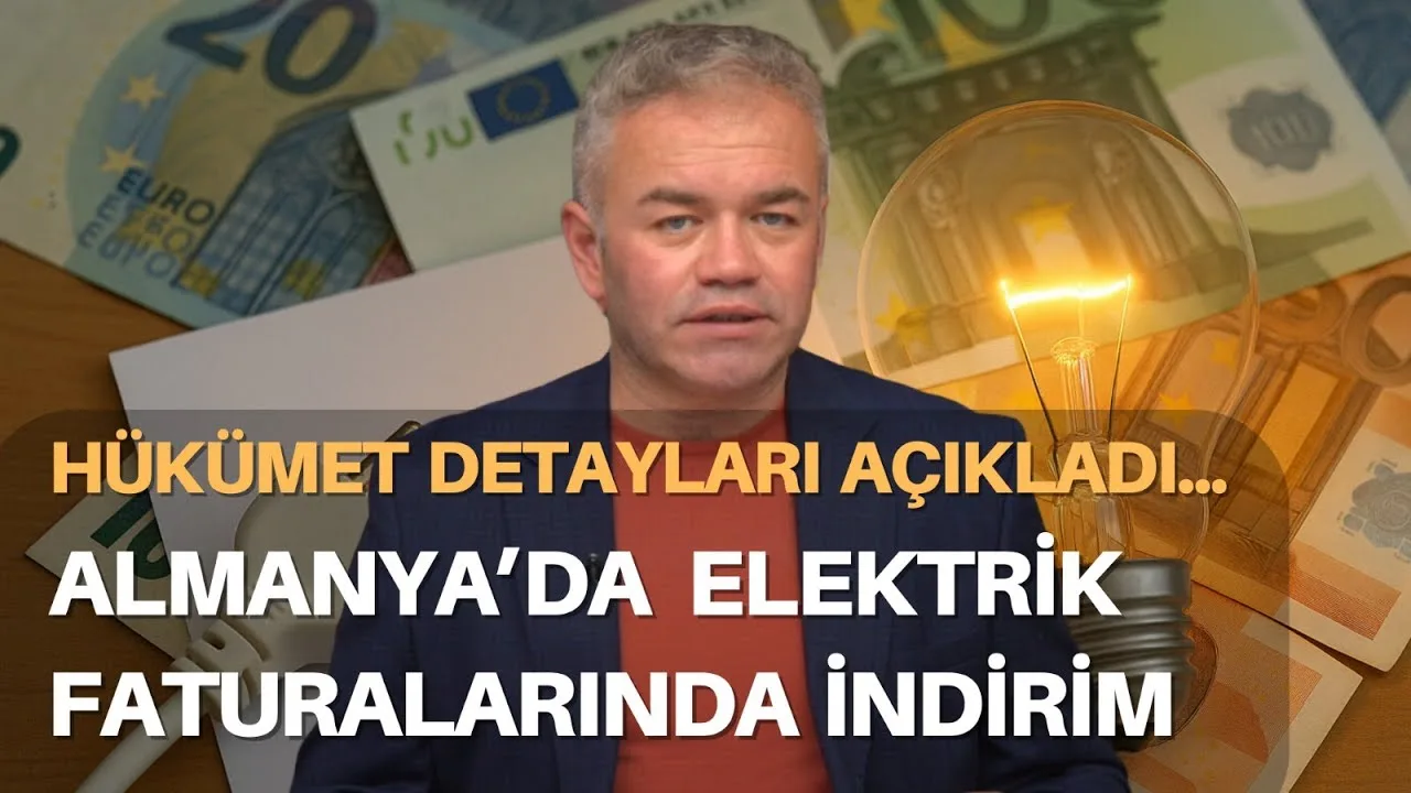 Almanya’da elektrik faturalarında indirim
