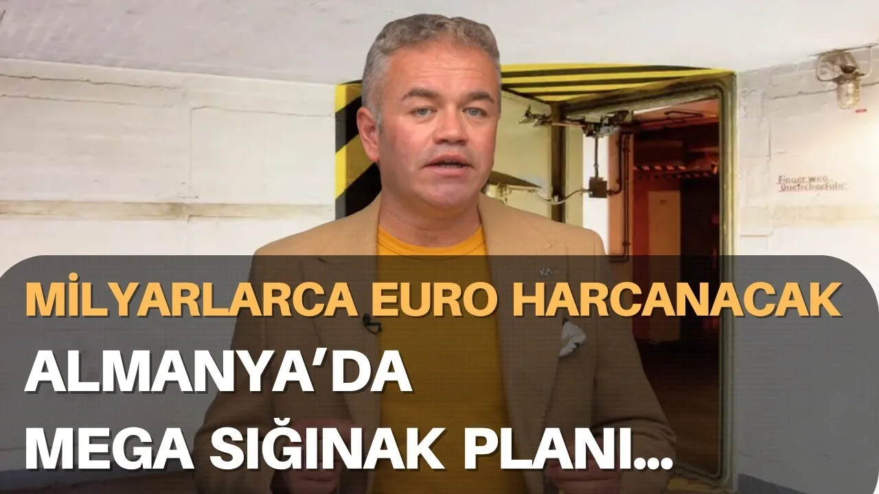 Almanya’da mega sığınak planı