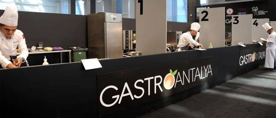 GastroAntalya dünya mutfaklarını Antalya’da buluşturuyor