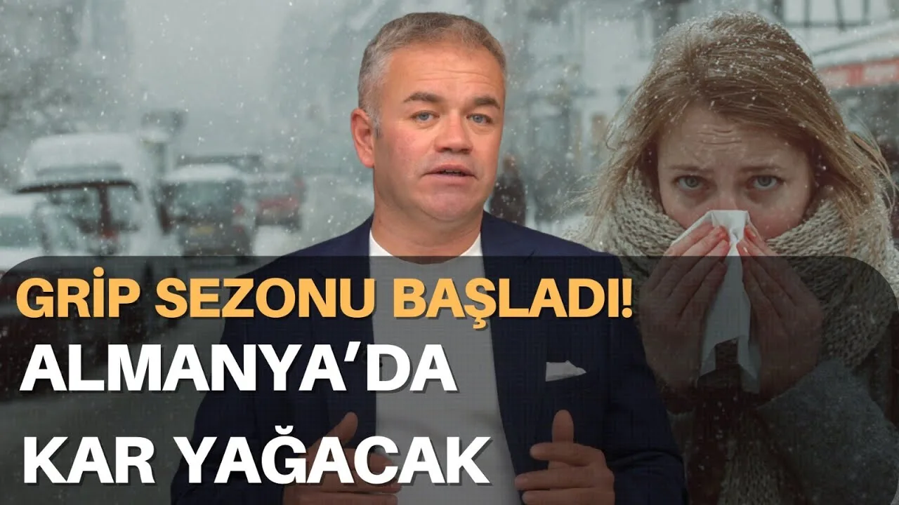 Grip sezonu: Almanya’ya kar yağacak