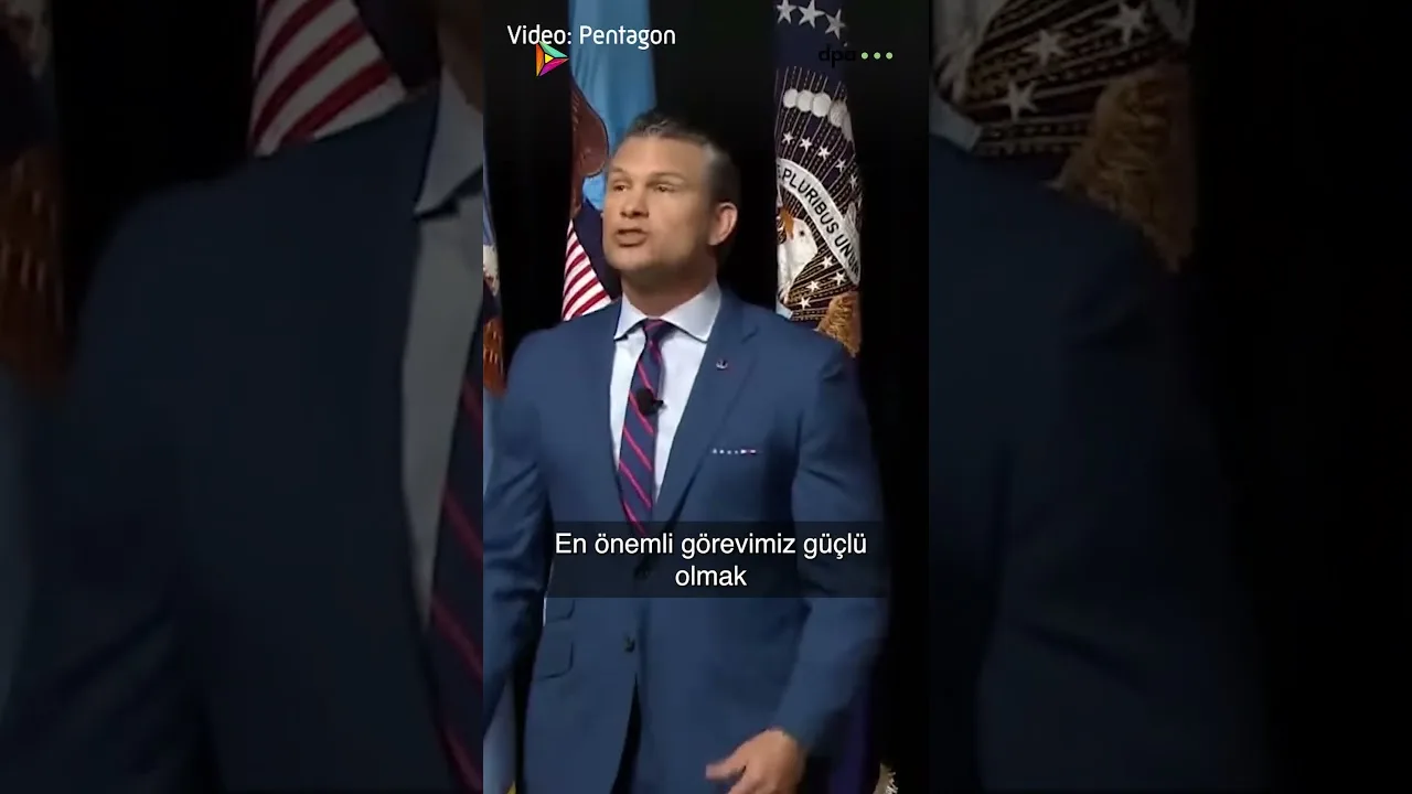 ABD Savunma Bakanı Show Yaptı