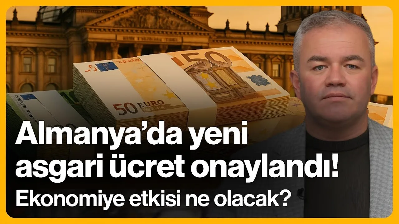 Almanya’da asgari ücrete zam!